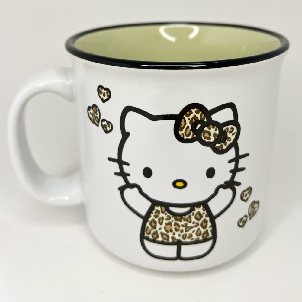 Hello Kitty Leopard Cheetah Print Mug